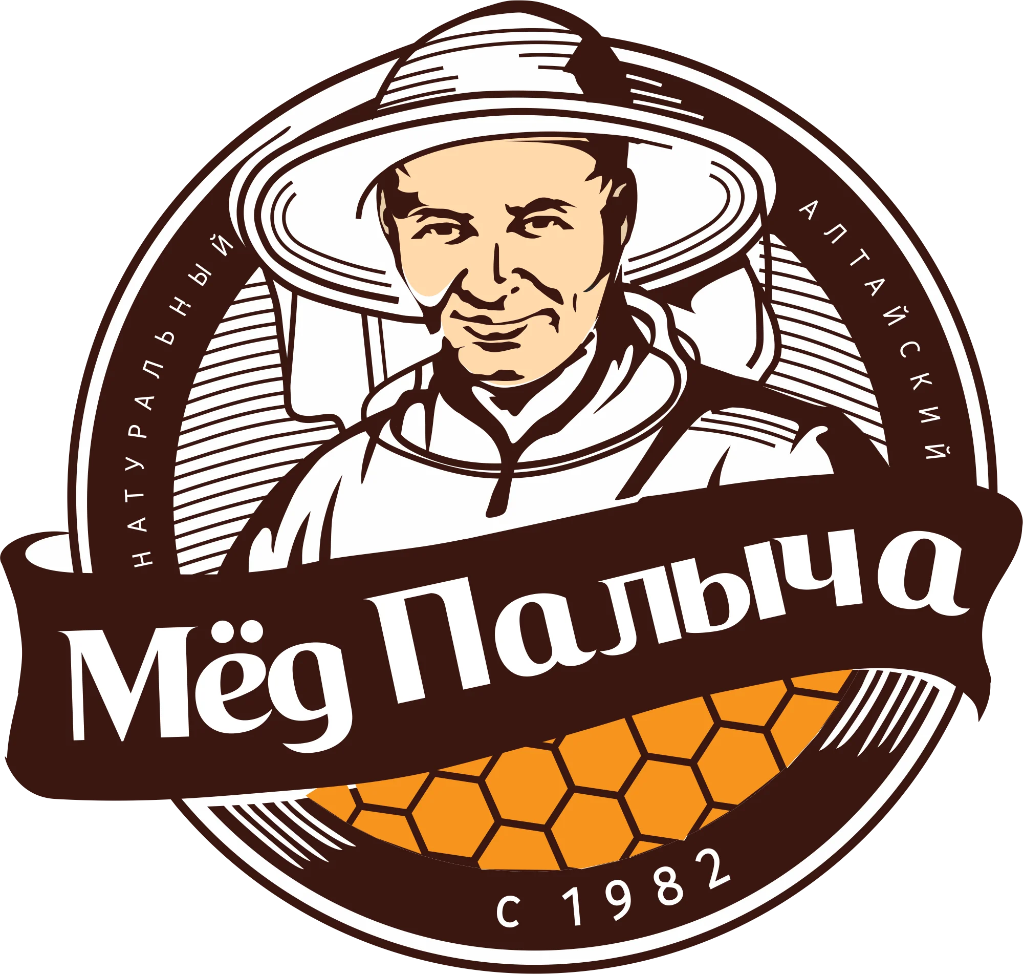 Логотип ТОО "Мёд Палыча"